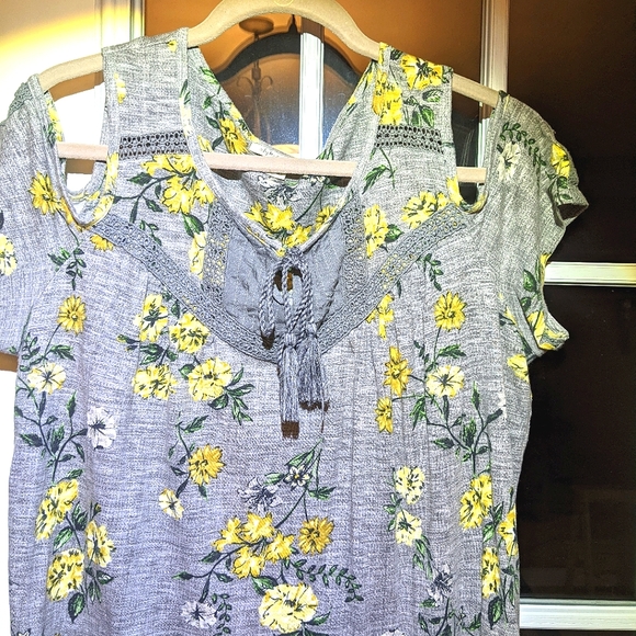 Floral Print Top by Style & Co. - Picture 4 of 6